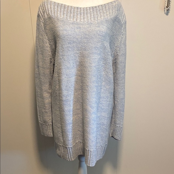 GAP Off-Shoulder Sweater in Powder Blue - Picture 1 of 4